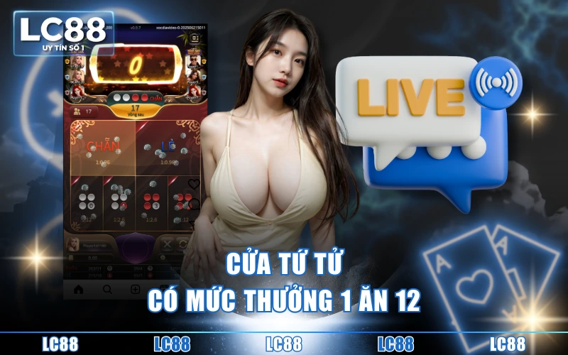Cách Chơi Xóc Đĩa Online Toàn Tập - Cứ Xóc Là Thắng Lớn 3 Cửa tứ tử có mức thưởng 1 ăn 12