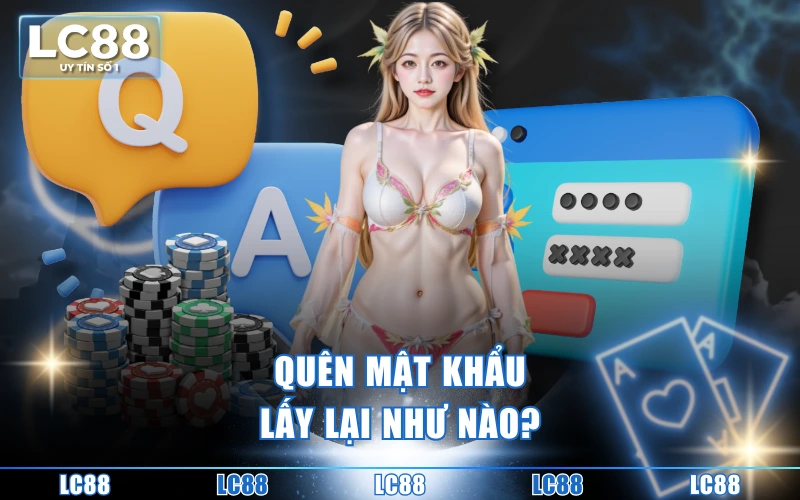 Câu hỏi thường gặp 2 Quên mật khẩu lấy lại như nào?